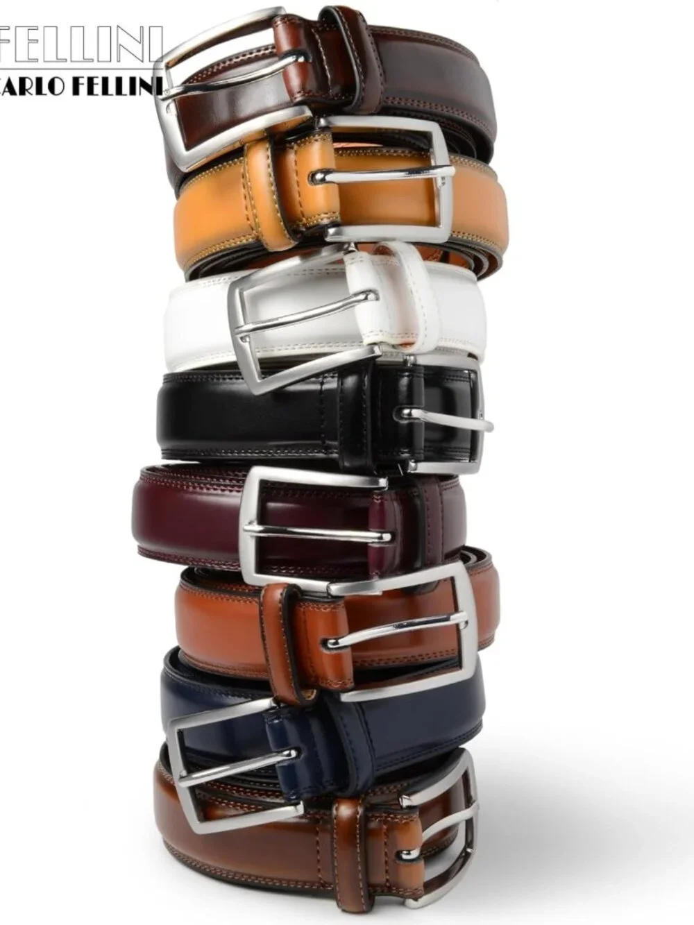 Stylish Men's Dress Belt - Handmade 100% Cow Leather, Perfect for Any Occasion